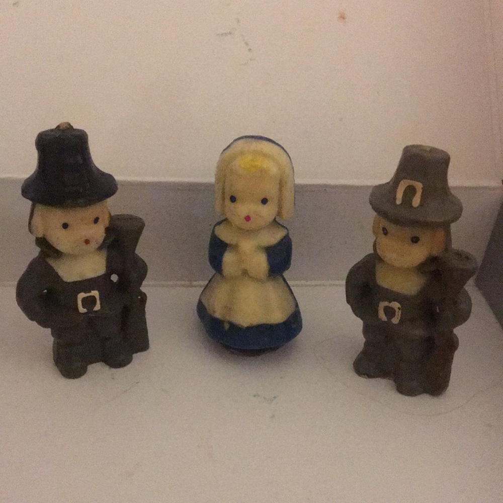 Gurleys vintage candles Thanksgiving set